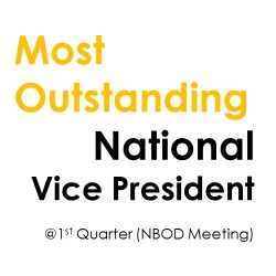 Jay in JCI - Most Outstanding National Vice President (NVP)